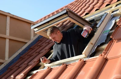 Pose de fenêtres de toit Velux au Neubourg